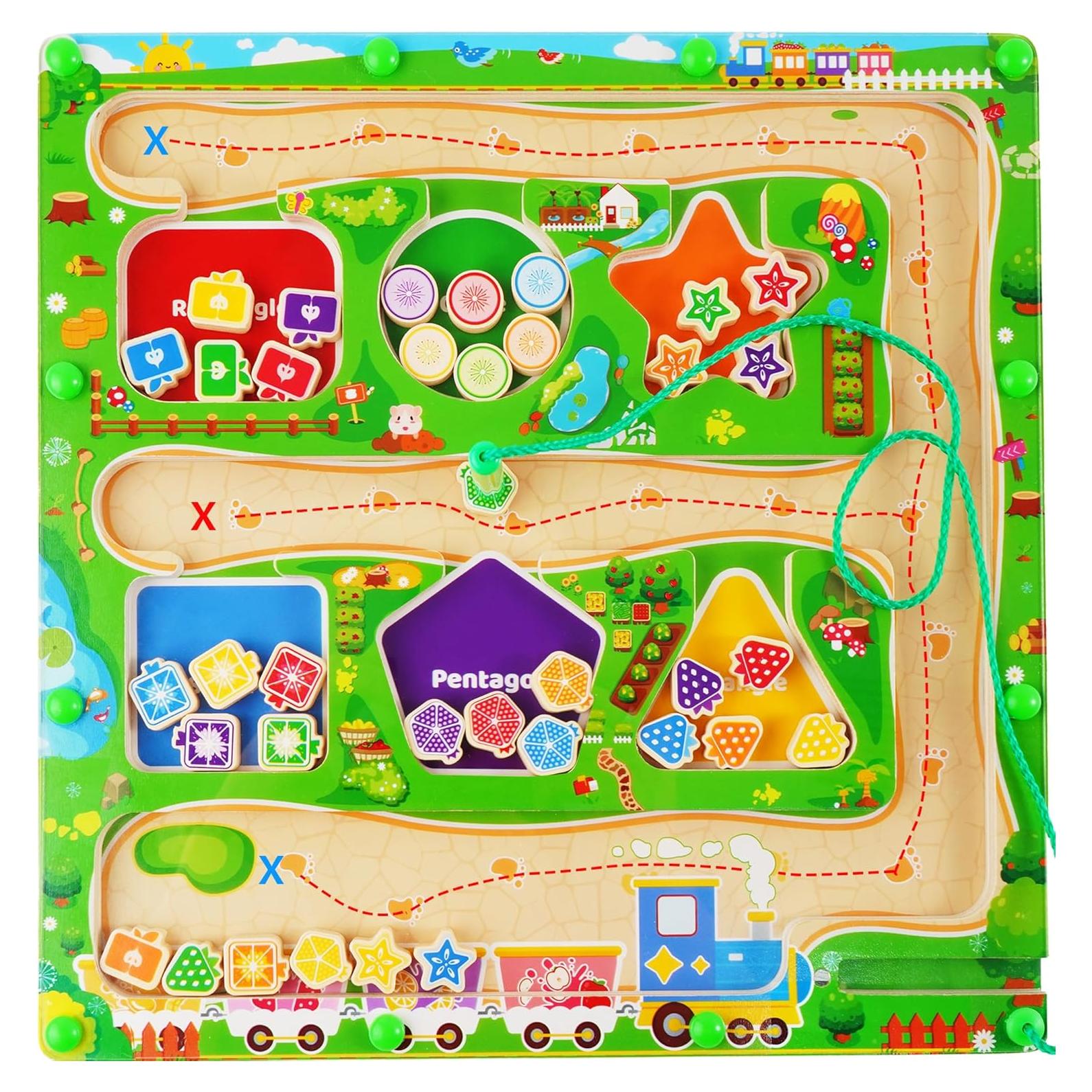 Rompecabezas Magnético Montessori Shen Zhen 29x29cm para Niños 3-5 Años