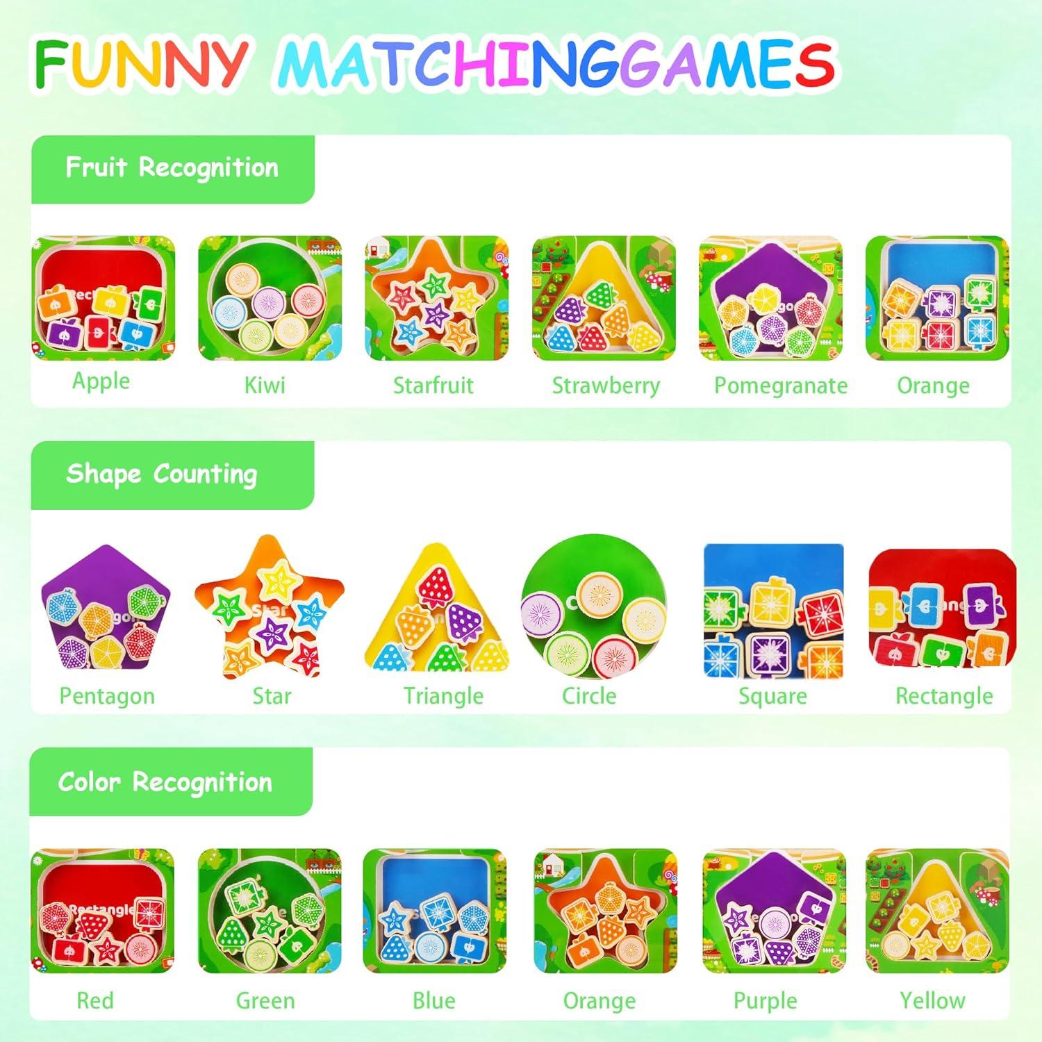 Rompecabezas Magnético Montessori Shen Zhen 29x29cm para Niños 3-5 Años