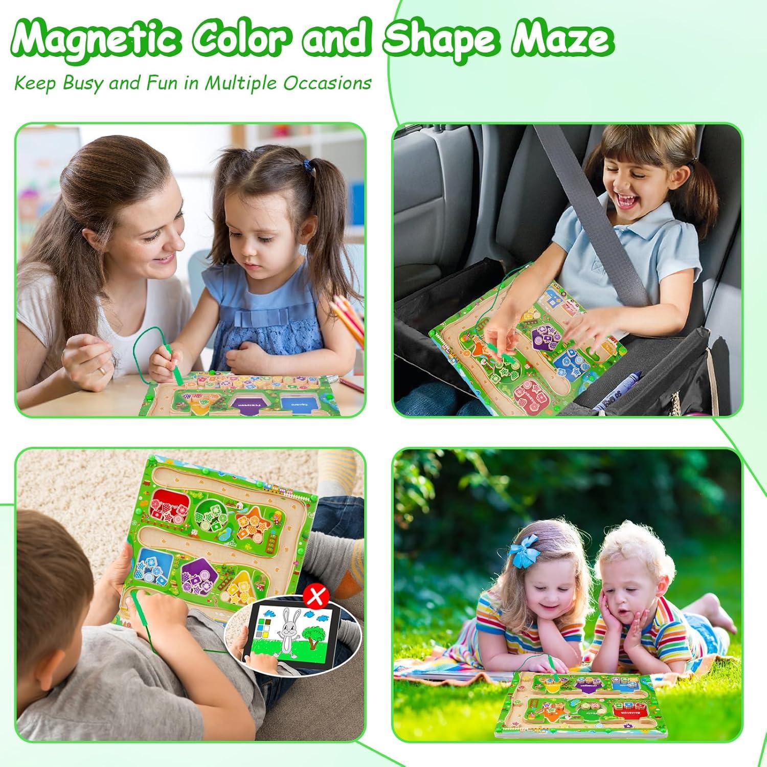 Rompecabezas Magnético Montessori Shen Zhen 29x29cm para Niños 3-5 Años