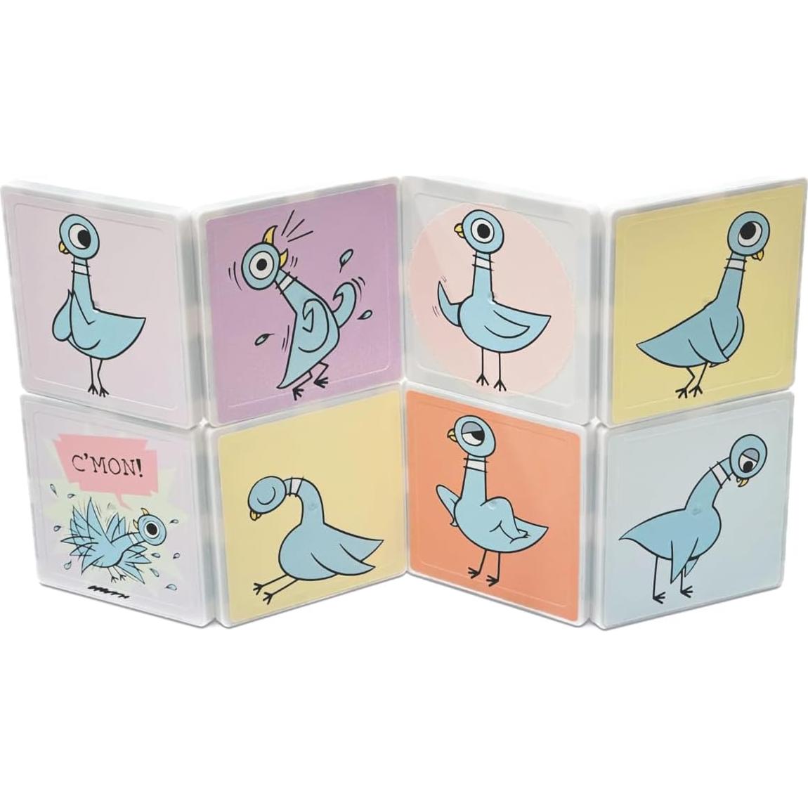 Azulejos Magnéticos CreateOn - No Dejes Que La Paloma Conduzca El Autobús - 16 Piezas - Juguete Educativo STEM para Niños de 3 Años en Adelante