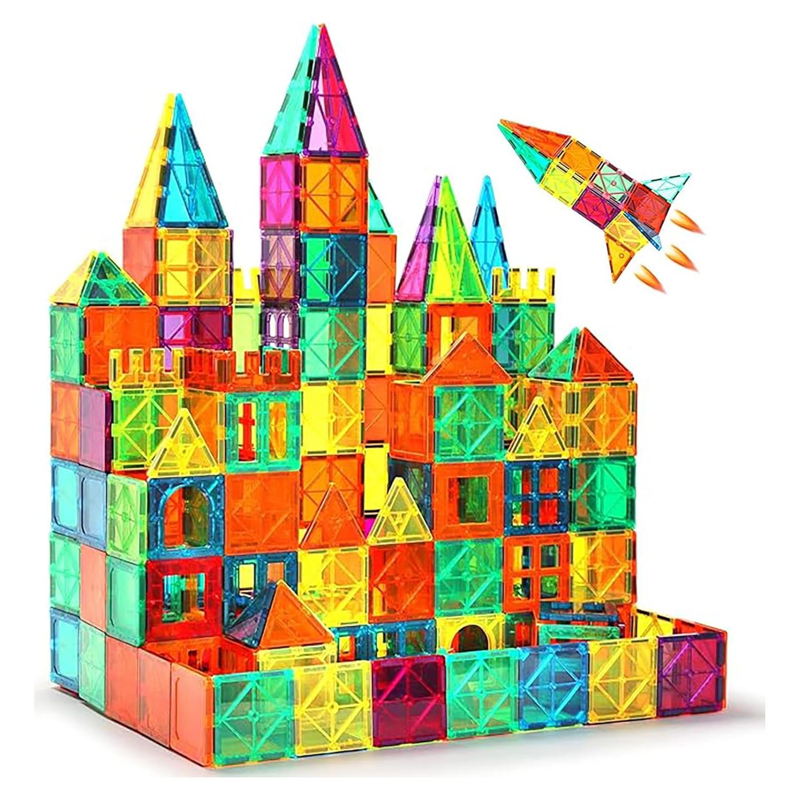 Azulejos Magnéticos Anbalulu 63PCS Juguete Educativo STEM