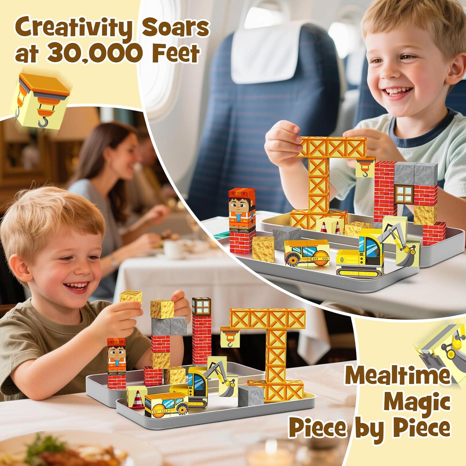 Bloques Magnéticos Gamcrown 35 Piezas Juguete Educativo STEM