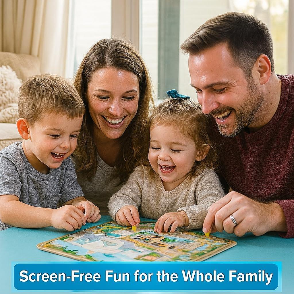 Juguete Montessori Magnético Laviecoplayland Safari 30.48cm