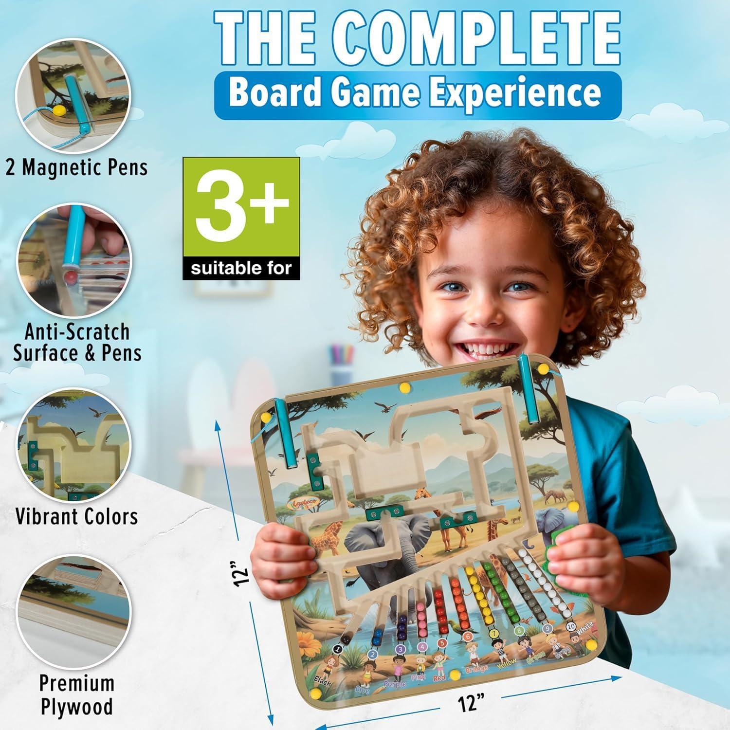 Juguete Montessori Magnético Laviecoplayland Safari 30.48cm