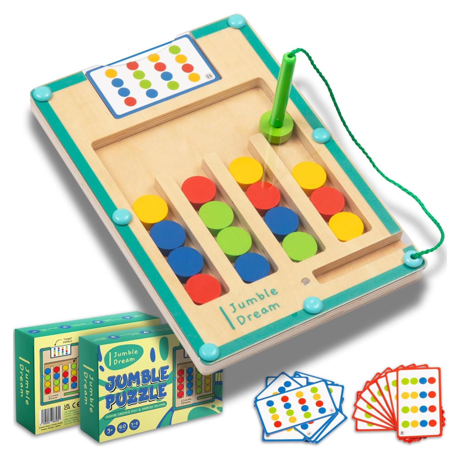 Rompecabezas Magnético Jumble 20x15 cm - Juguete Montessori