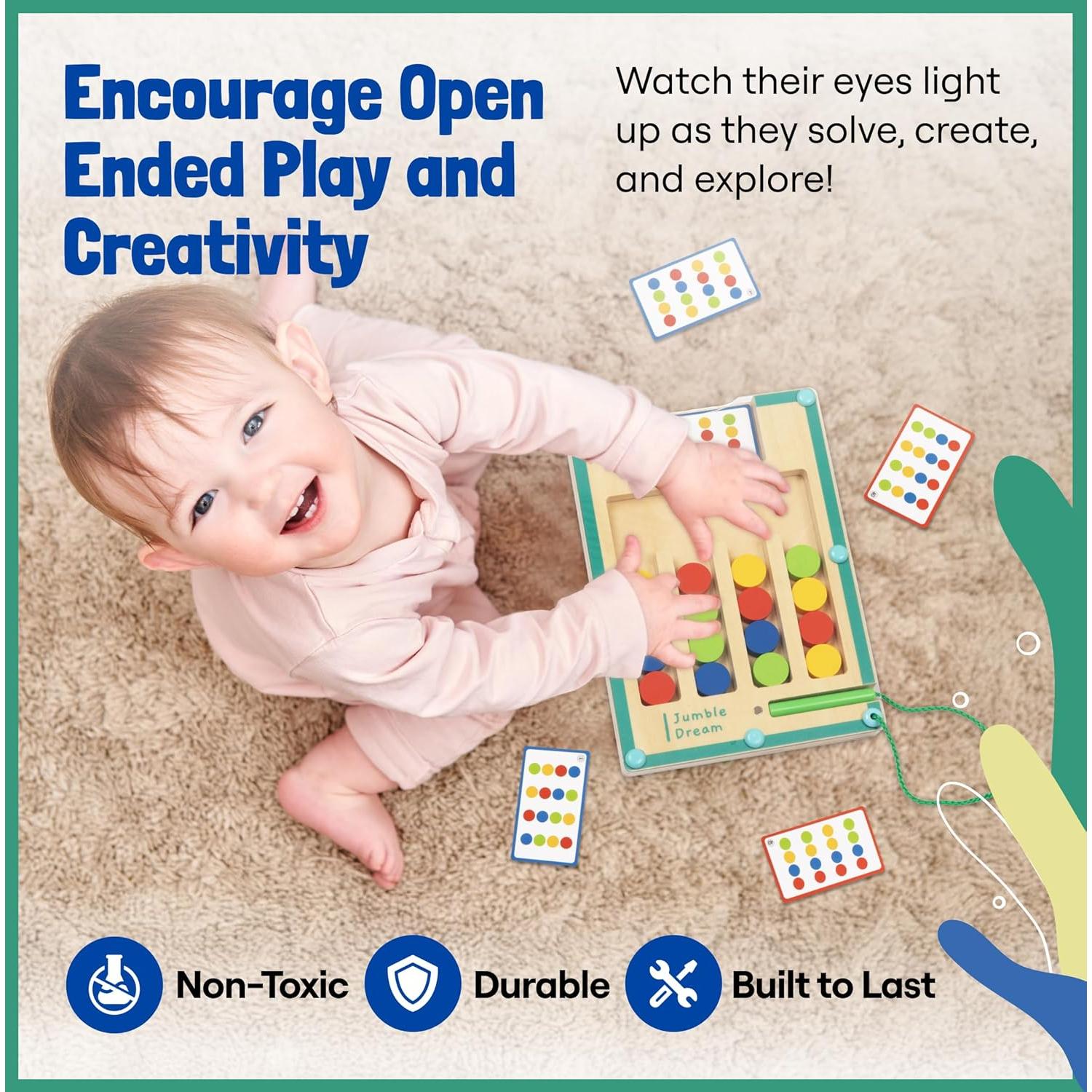 Rompecabezas Magnético Jumble 20x15 cm - Juguete Montessori