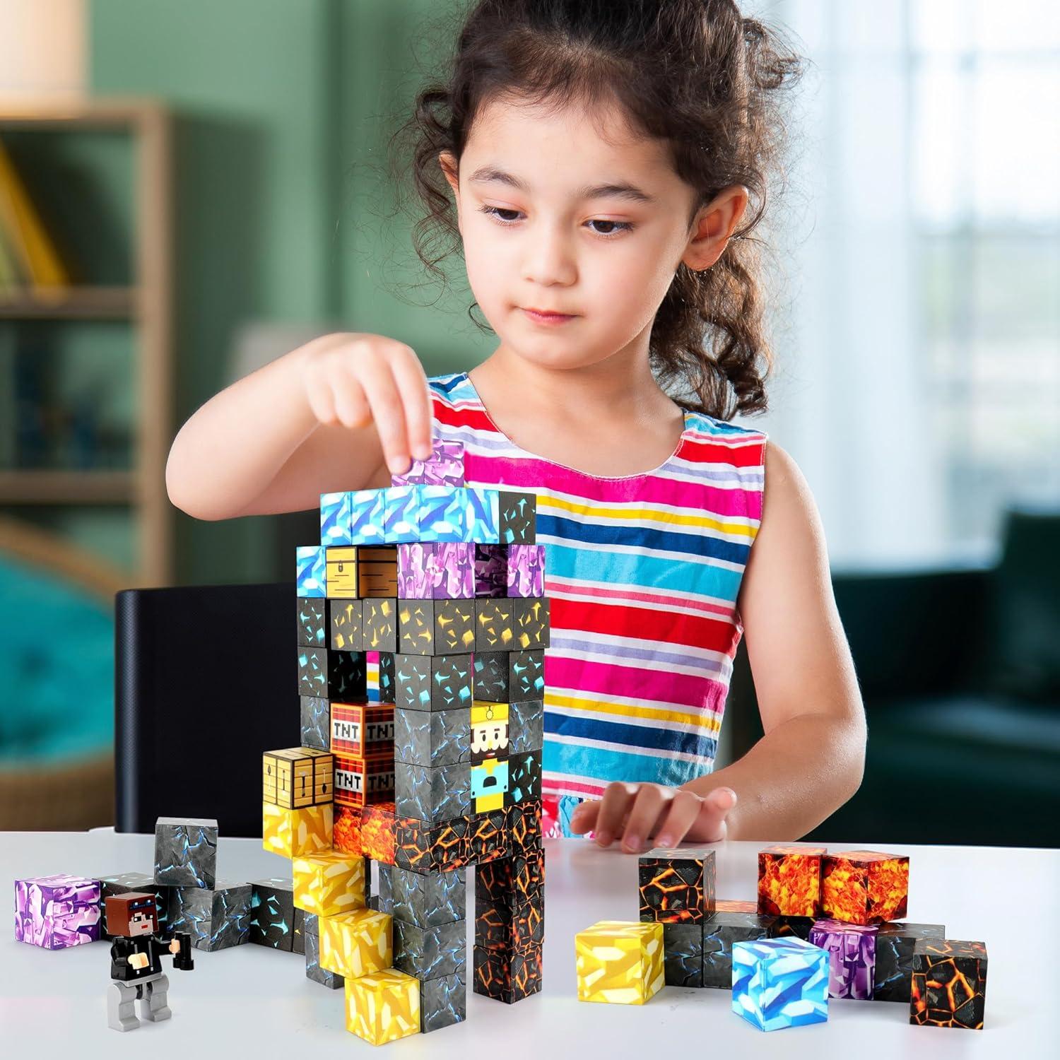 Bloques de Construcción Magnéticos Boxgear - Minas Espada Cavernas