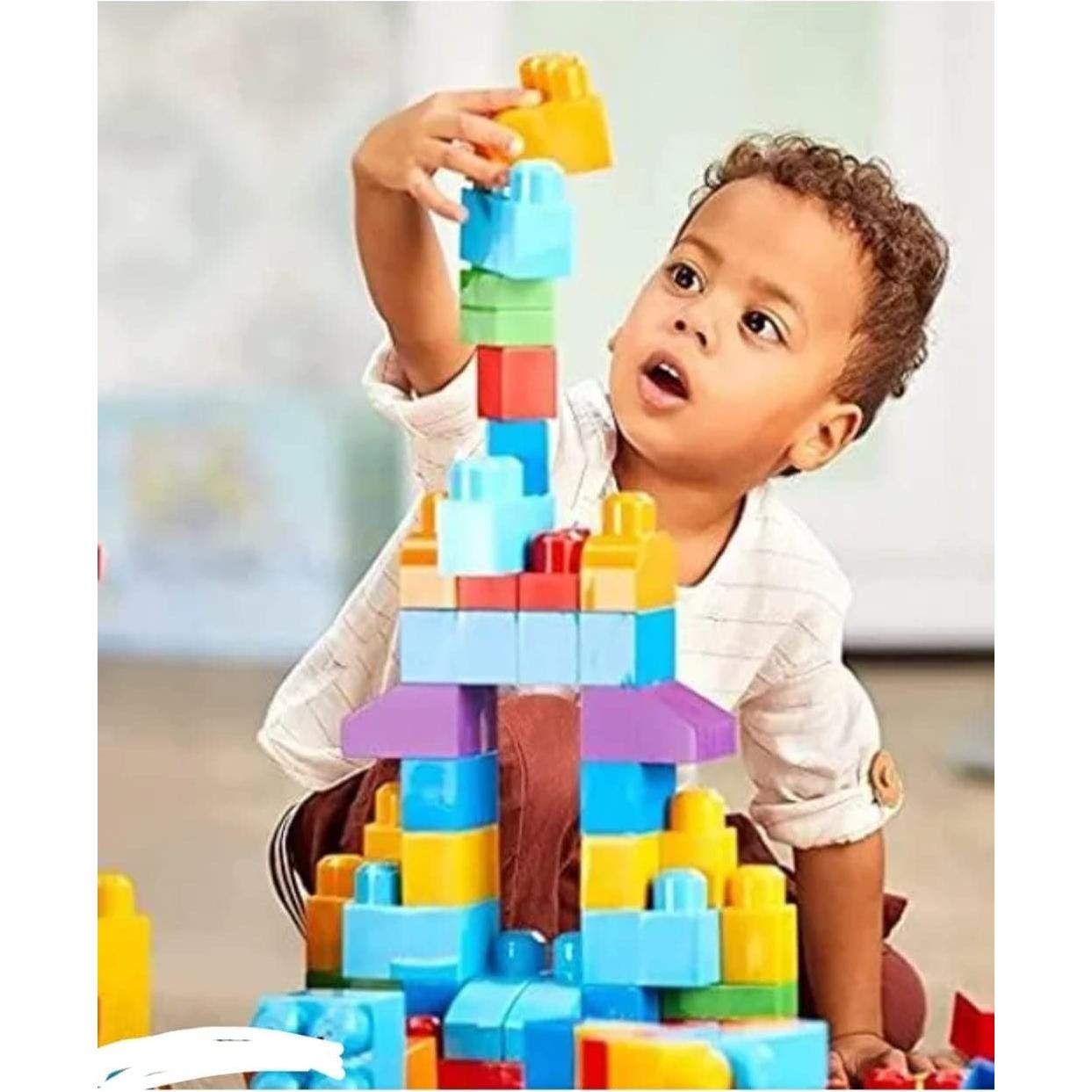 Juego de Bloques de Construcción RINISH 80 Piezas para Niños