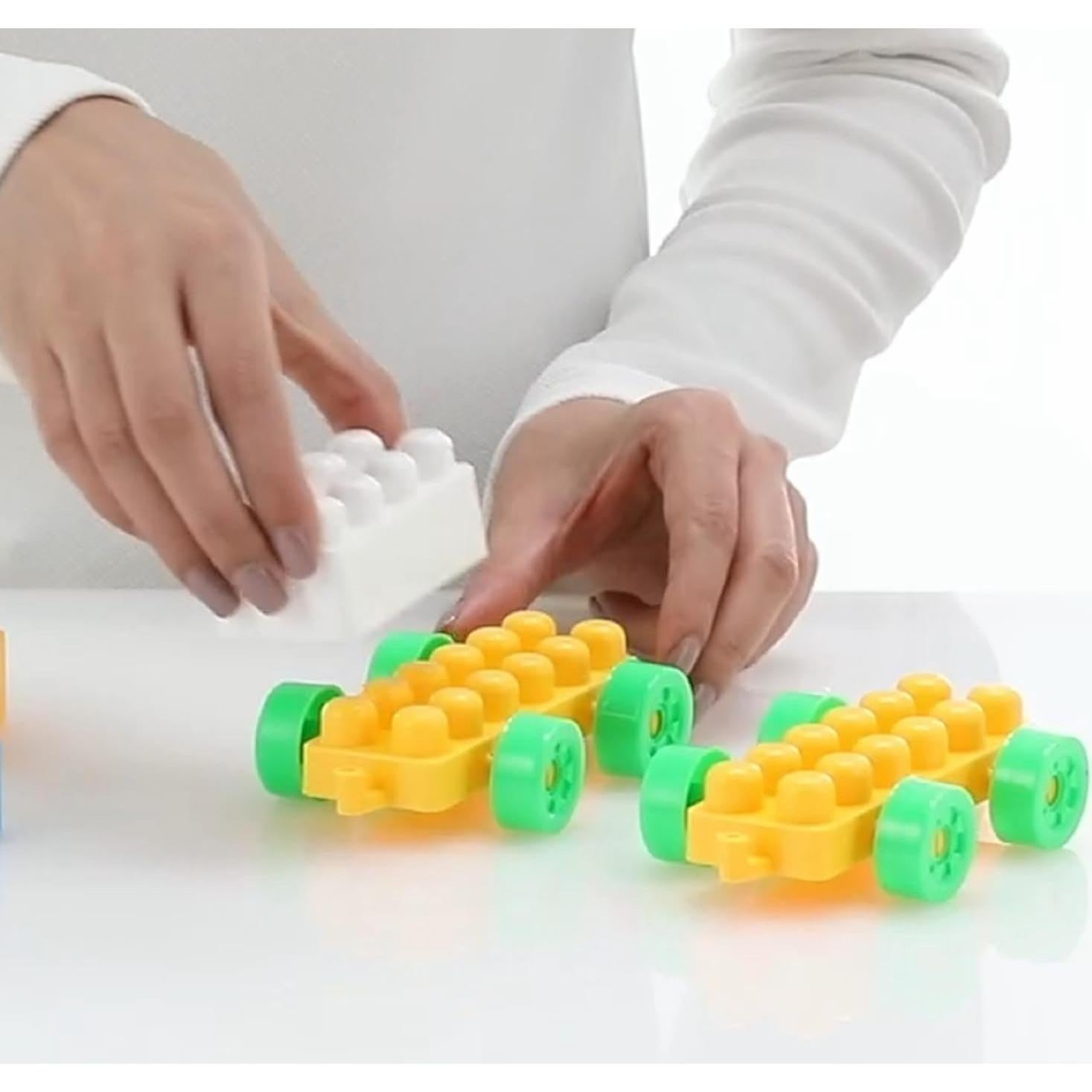 Juego de Bloques de Construcción RINISH 80 Piezas para Niños