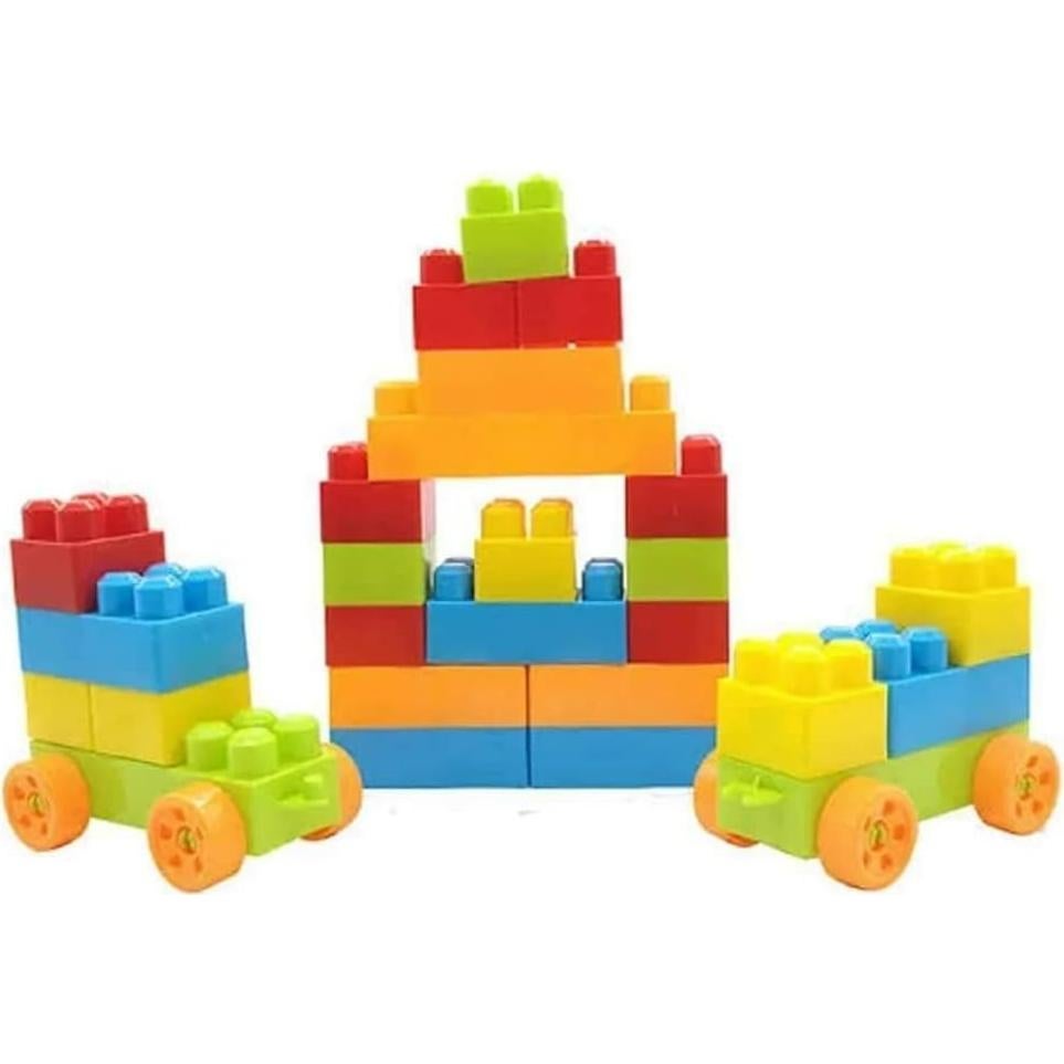 Juego de Bloques de Construcción RINISH 80 Piezas para Niños