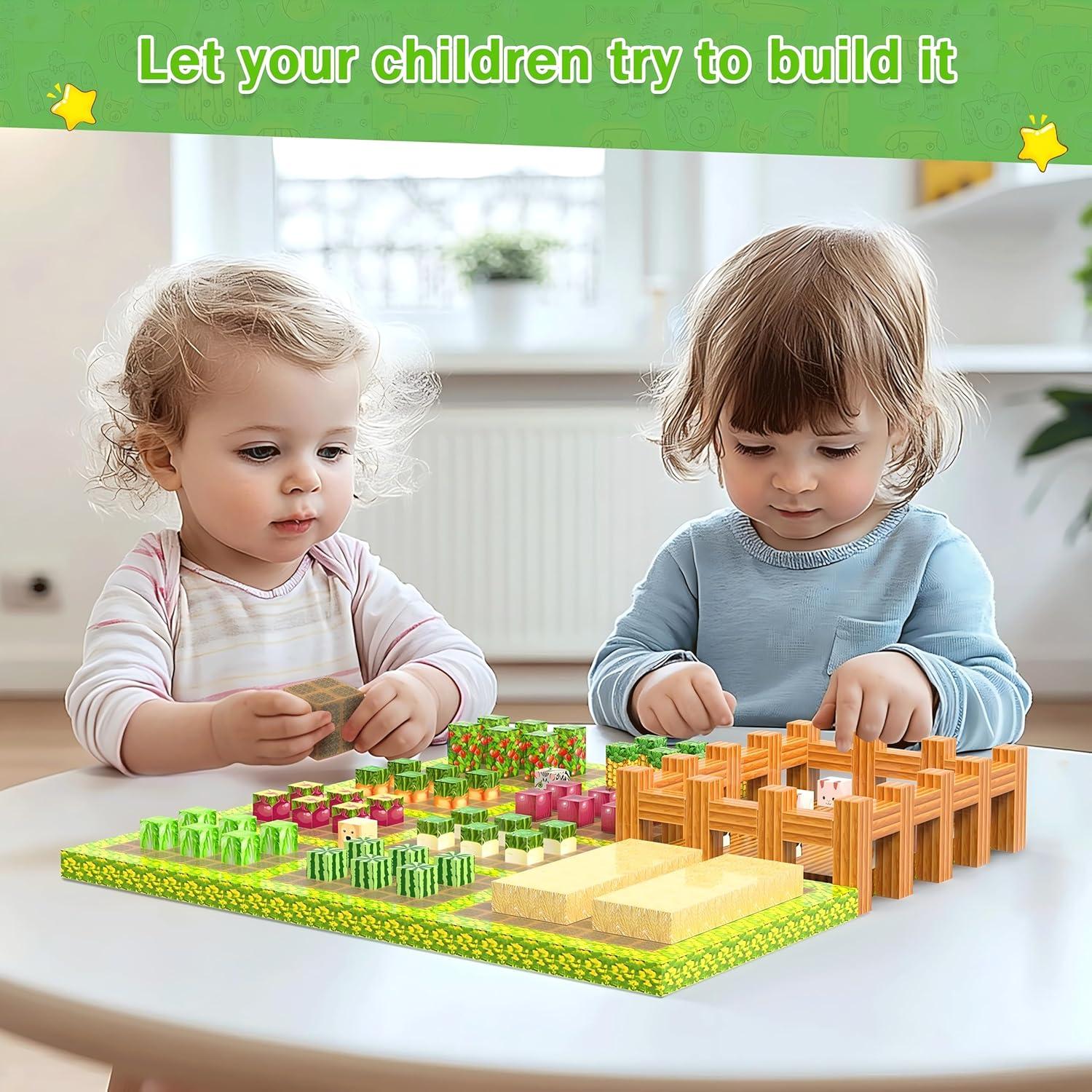 Bloques de Construcción Magnéticos AESGOGO 97PCS Juguetes Educativos