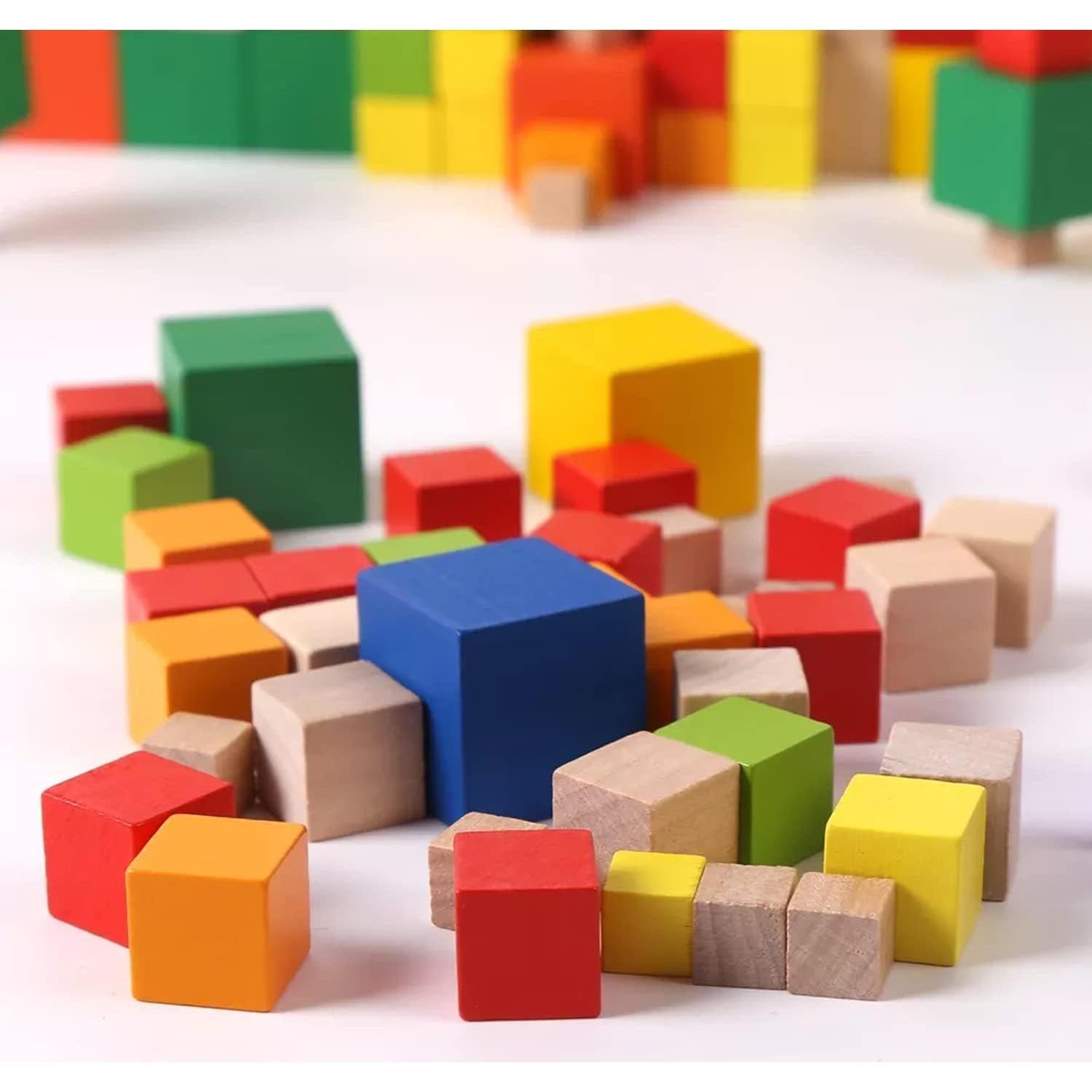 Bloques de Madera SIWUCHYE 5.08 cm para Manualidades - Paquete de 8