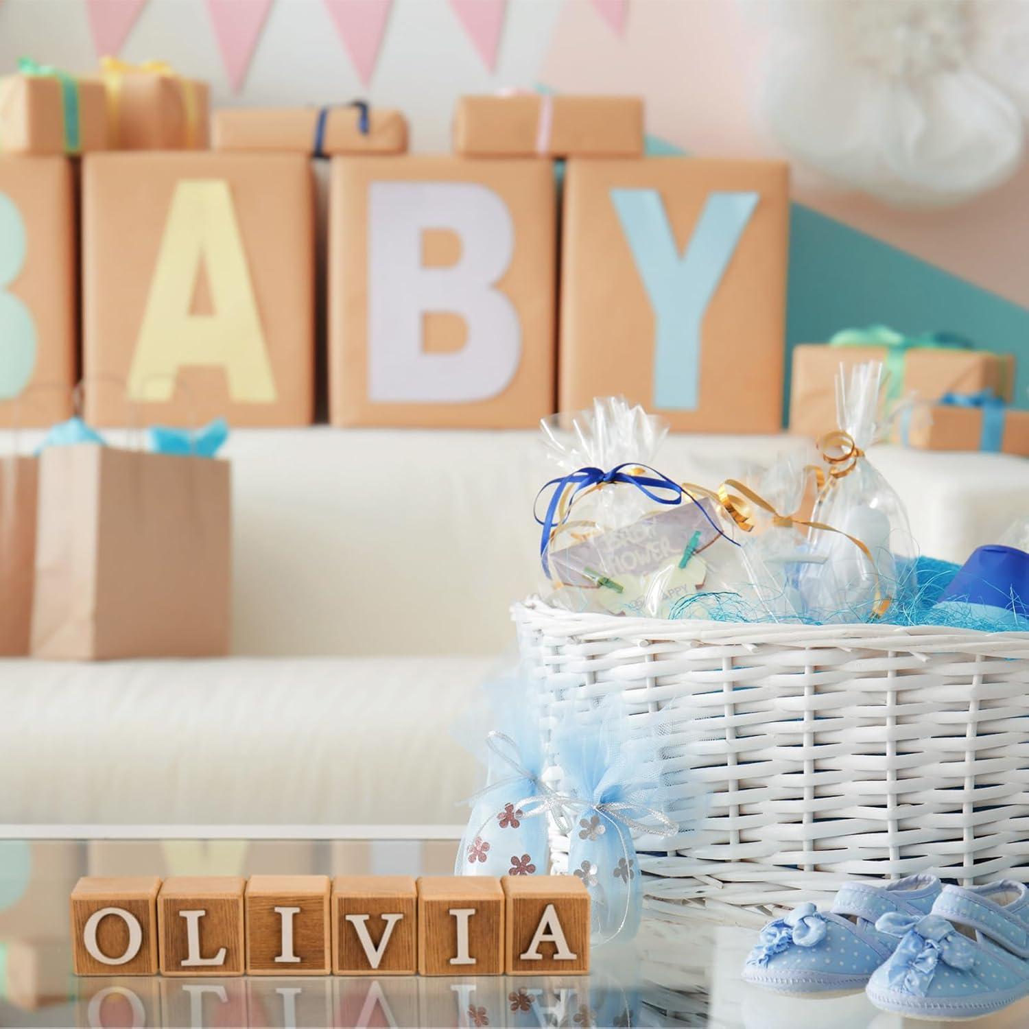 Bloques de Madera Personalizados Kigley 8 Letras 4.5 cm