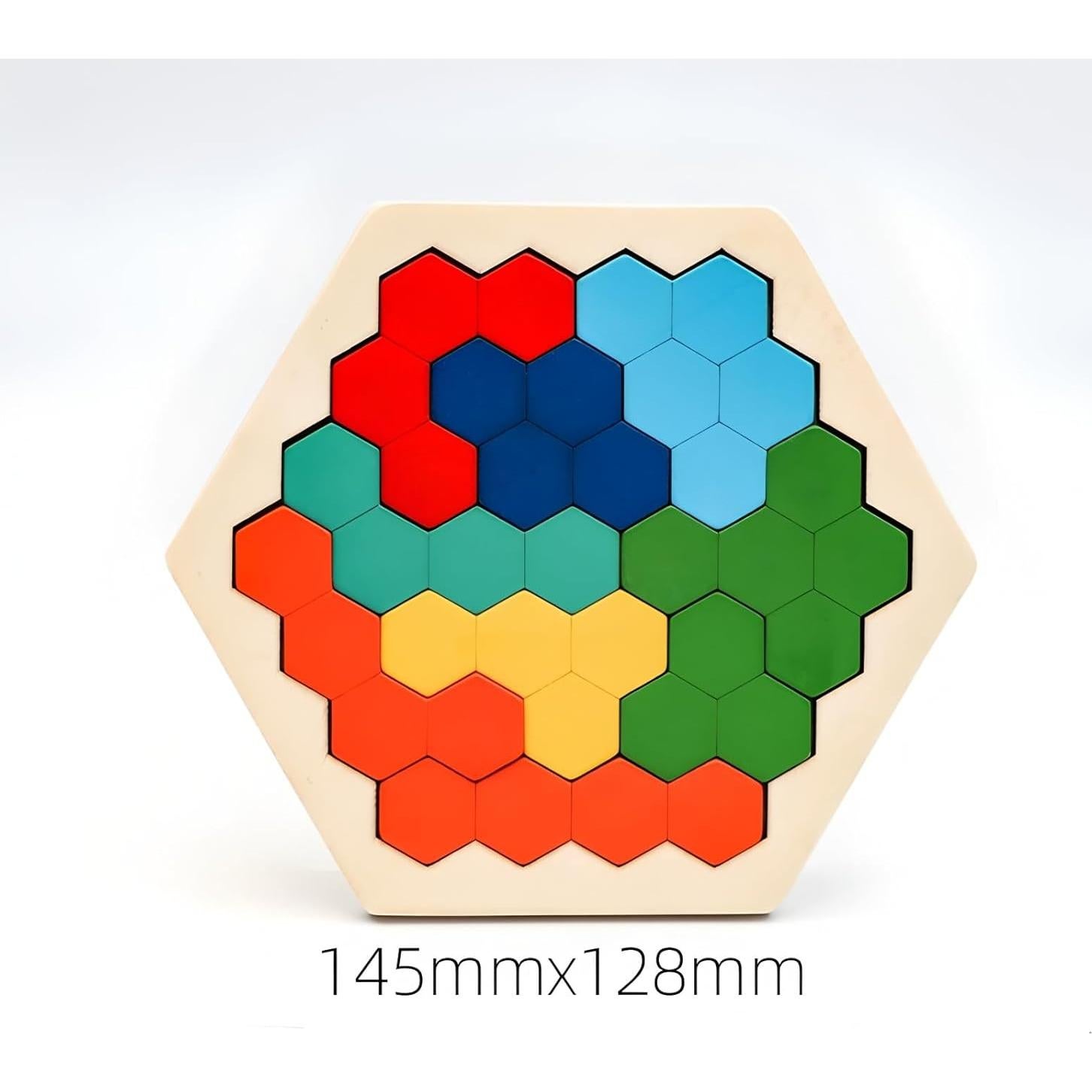 Paquete de 4 Rompecabezas de Madera YIWUSHIRONGHUIWANJU 380g