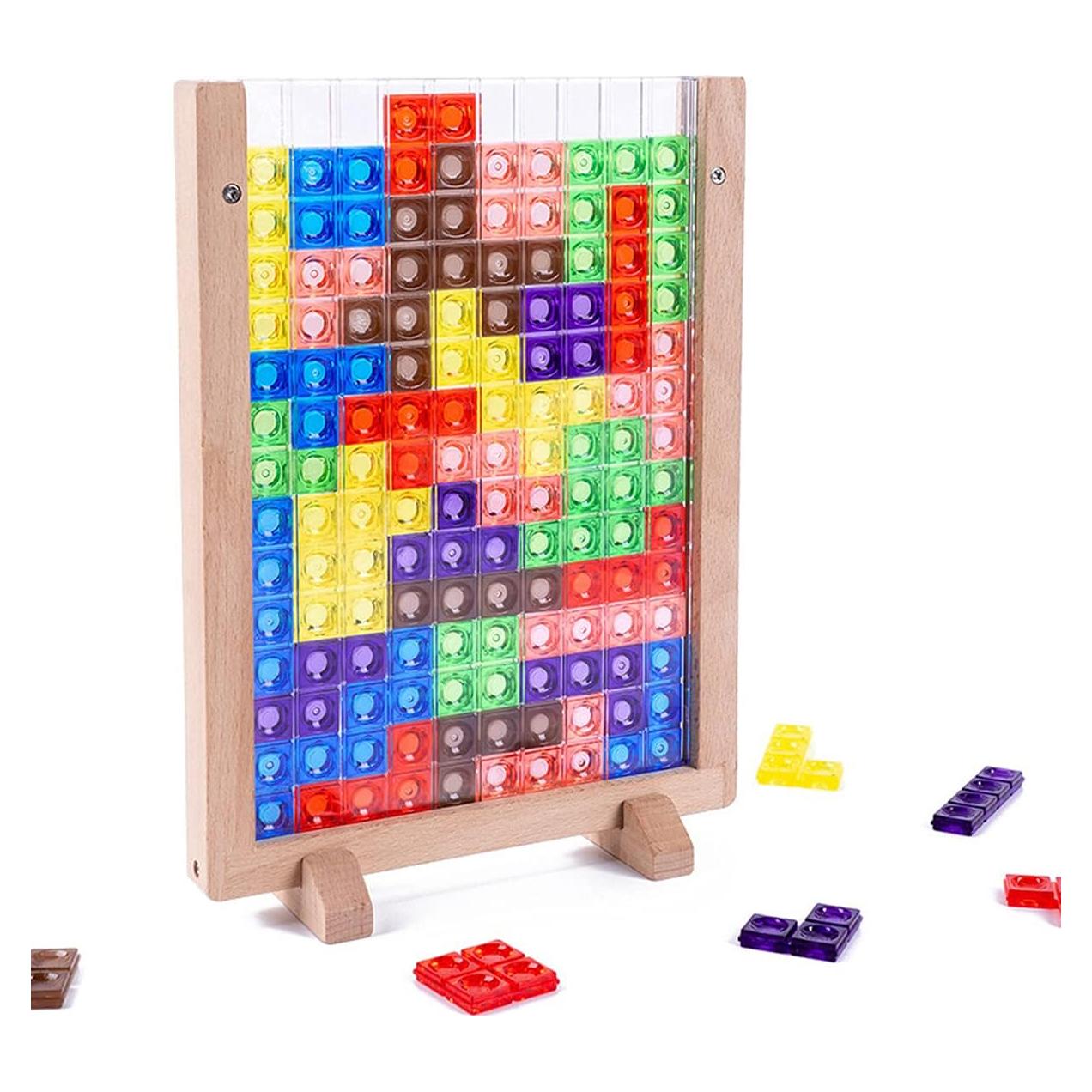 Rompecabezas de Bloques de Madera Twood 42 Piezas Educativo