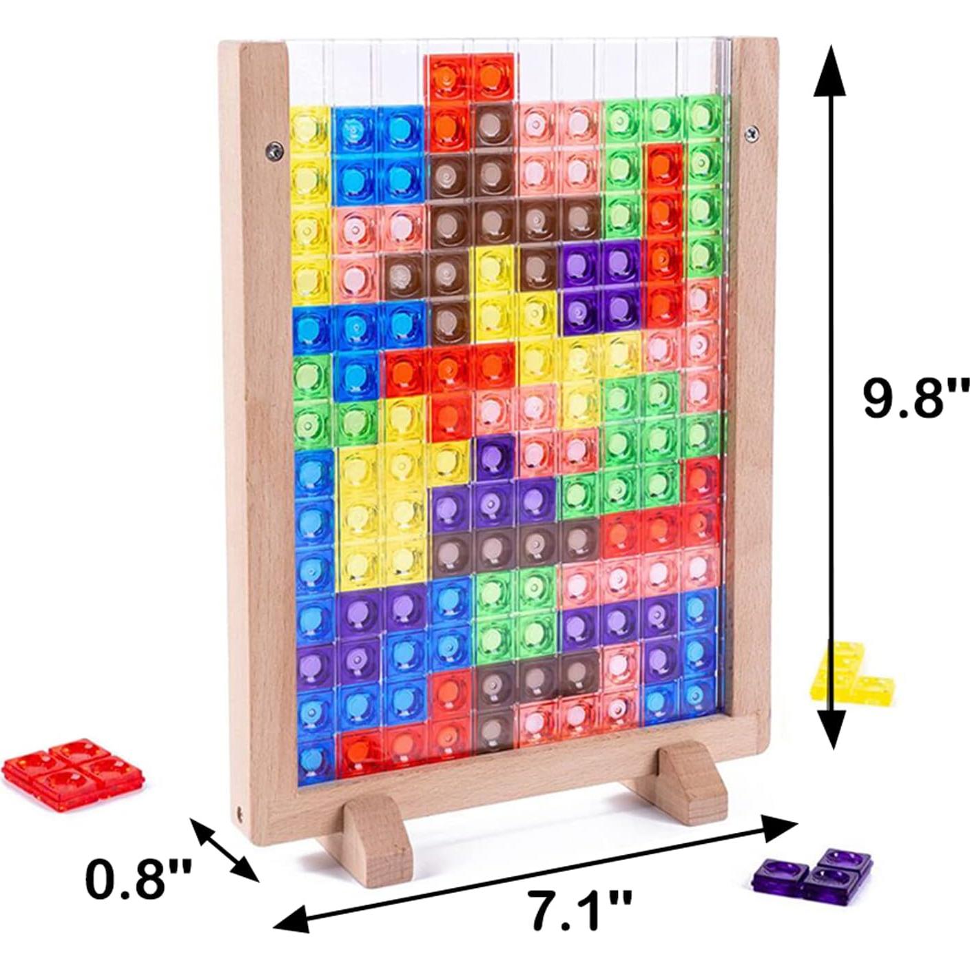 Rompecabezas de Bloques de Madera Twood 42 Piezas Educativo