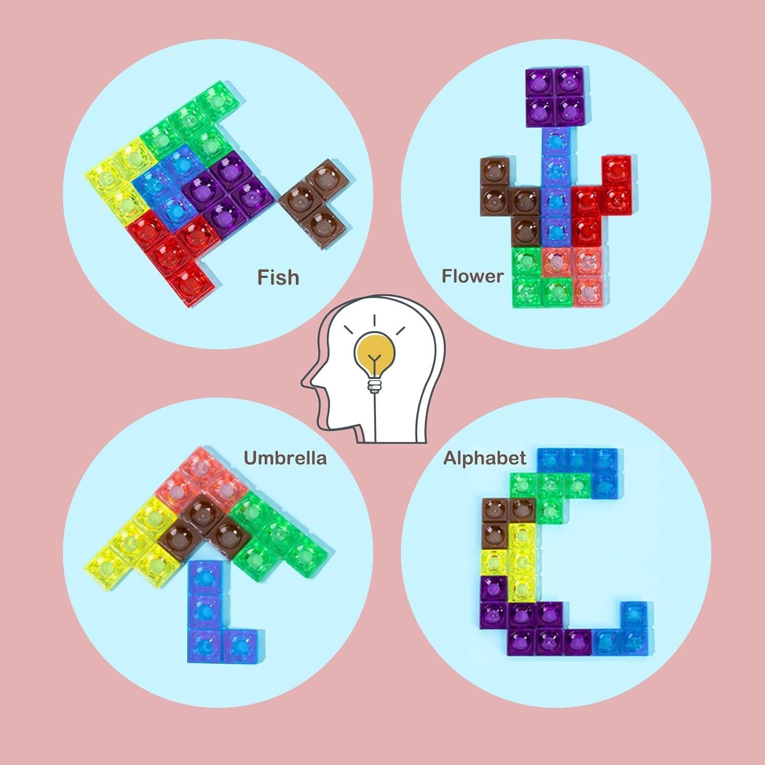 Rompecabezas de Bloques de Madera Twood 42 Piezas Educativo