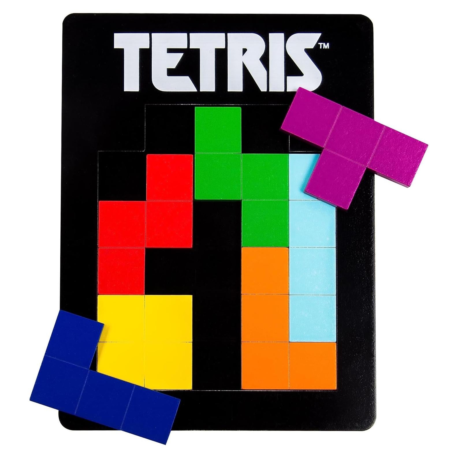 Rompecabezas 3D Tetris Fizz Creations - 7 Piezas de Madera