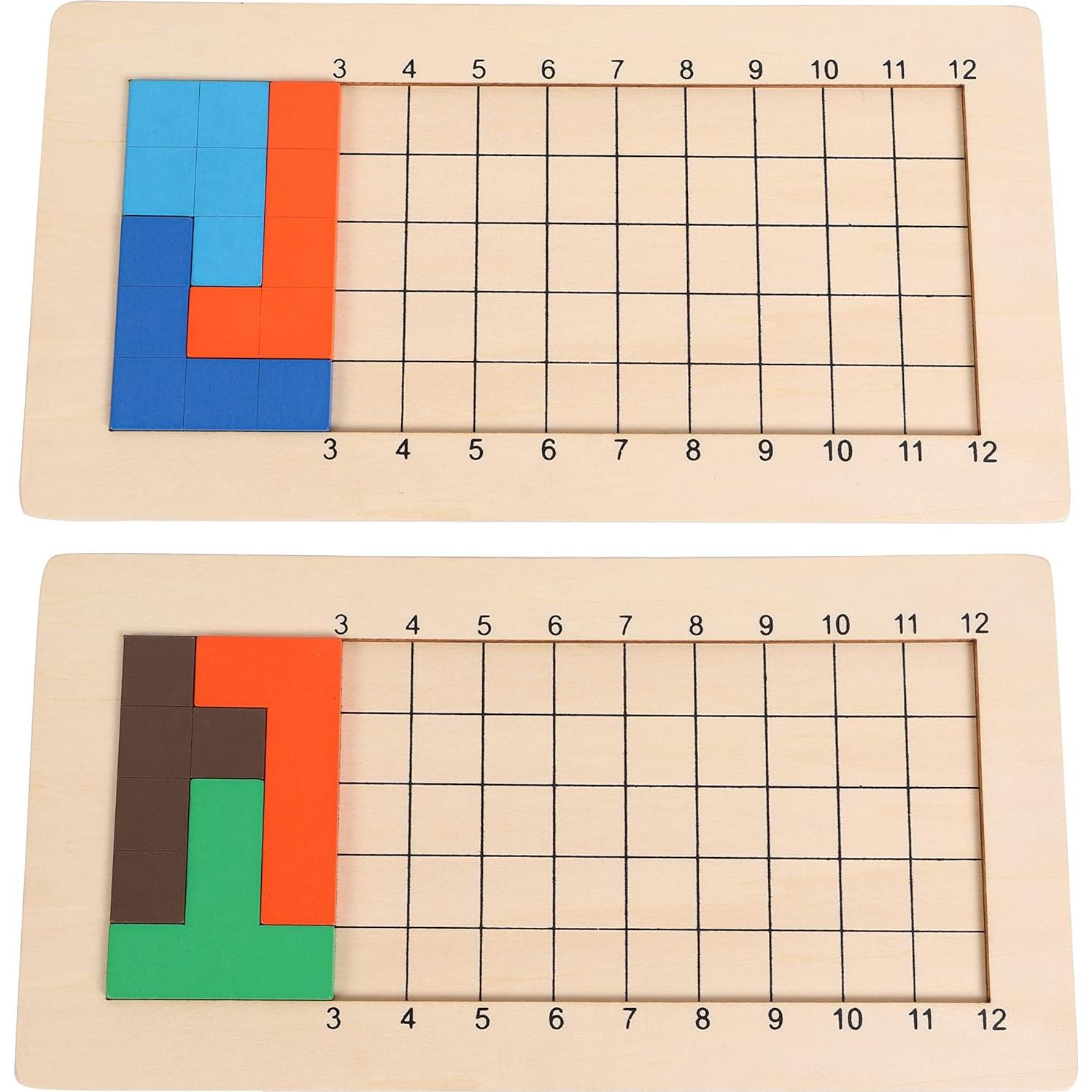 Rompecabezas de madera Pentominós Toys of Wood Oxford 12 bloques