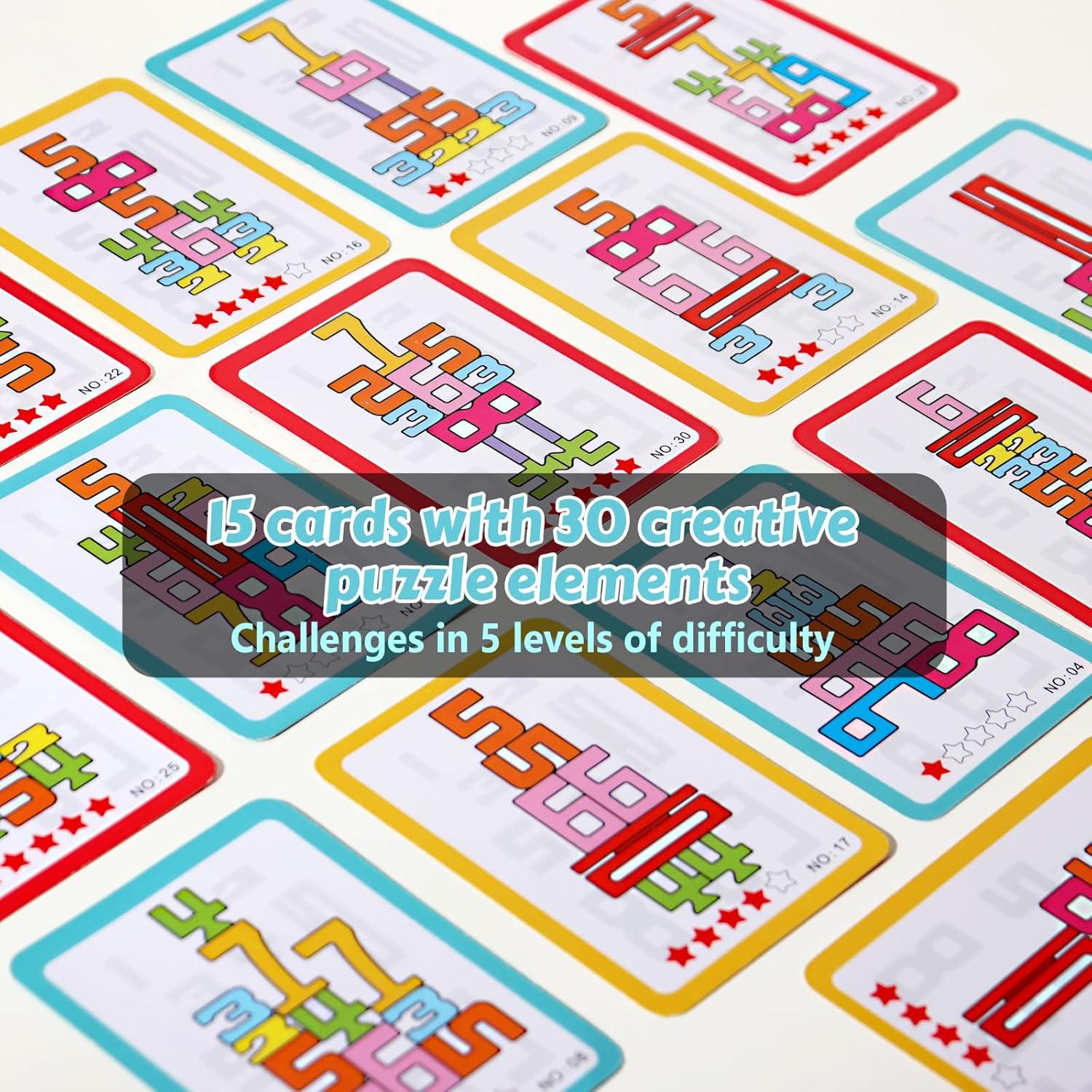 Bloques de Construcción de Números de Madera BESTAMTOY 20 Piezas