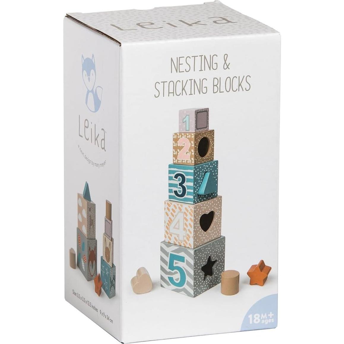 Bloques Anidados y Apilables Mary Meyer Leika 34.29 cm Montessori