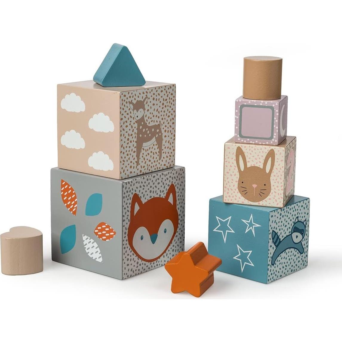 Bloques Anidados y Apilables Mary Meyer Leika 34.29 cm Montessori