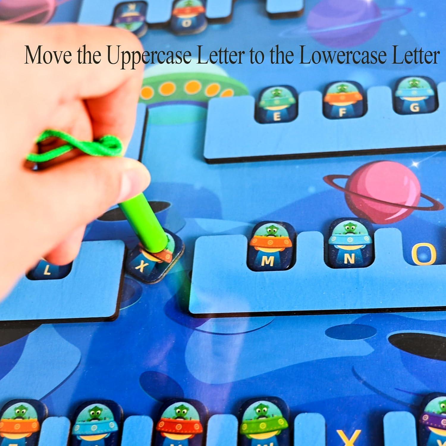 Rompecabezas Magnético de Letras Montessori YUNHE OVNI 0.55 kg