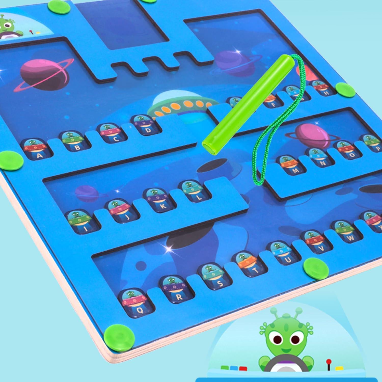 Rompecabezas Magnético de Letras Montessori YUNHE OVNI 0.55 kg