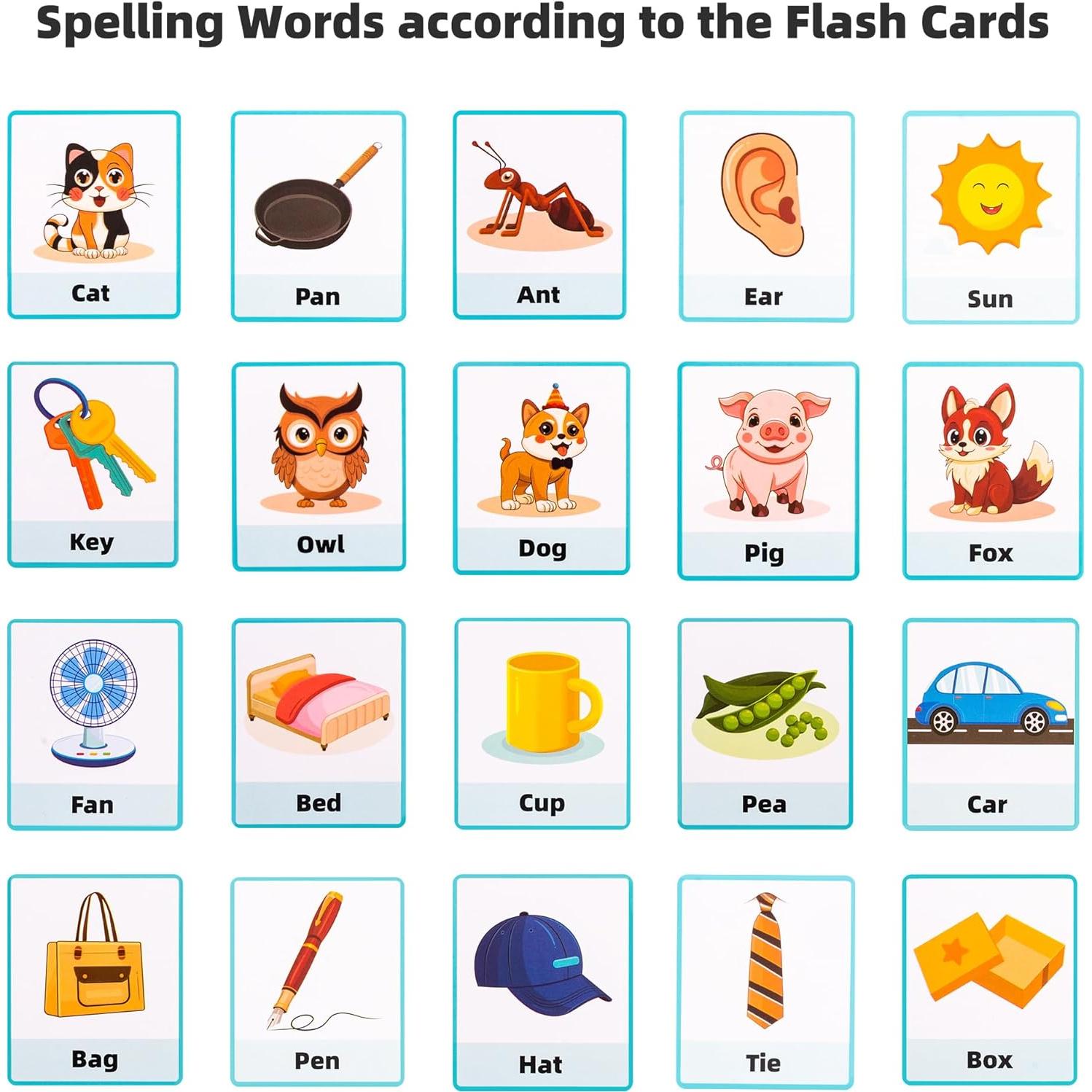 Rompecabezas Magnético de Letras Montessori YUNHE OVNI 0.55 kg