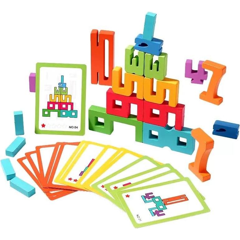 Conjunto de Bloques de Números de Madera AALFA - Juguete Montessori