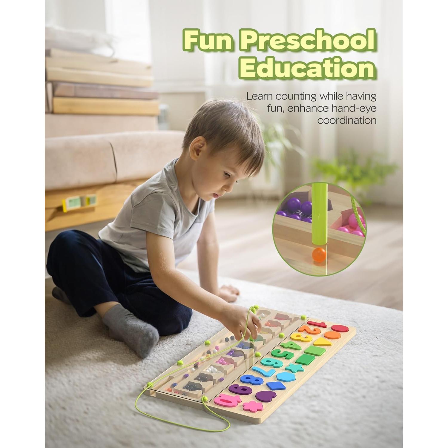 Rompecabezas Magnético Montessori Airbition 35.1x22.4cm