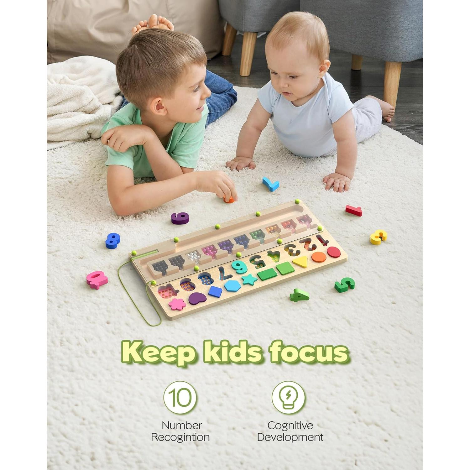 Rompecabezas Magnético Montessori Airbition 35.1x22.4cm