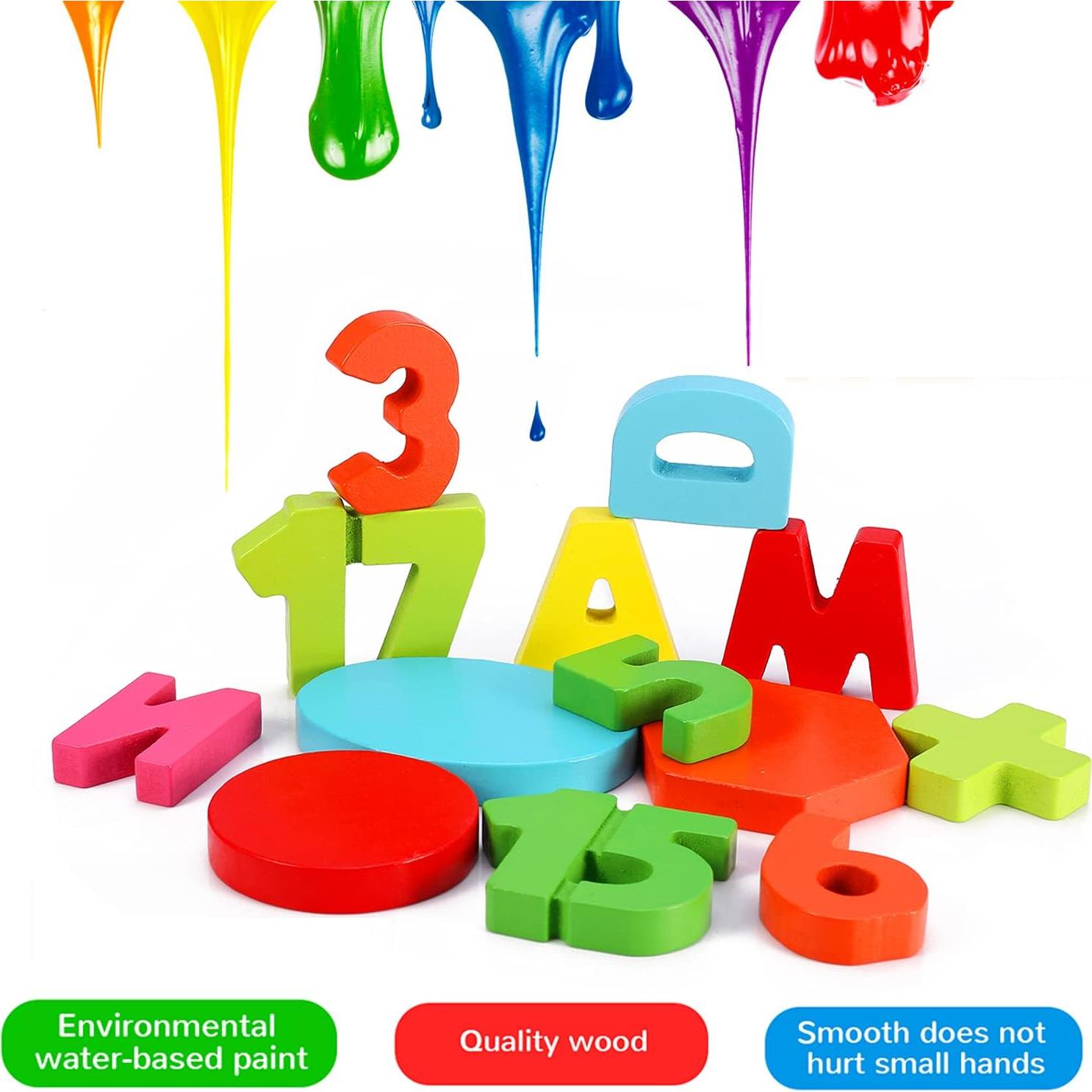 Rompecabezas de Madera 3 en 1 Kesletney para Niños 3-5 Años