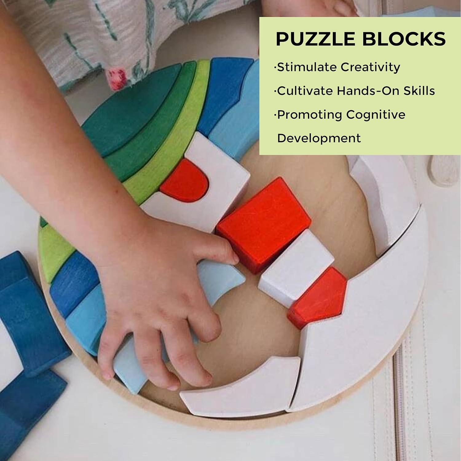 Rompecabezas de Madera AVDAR Faro 28x28 cm para Niños 3+