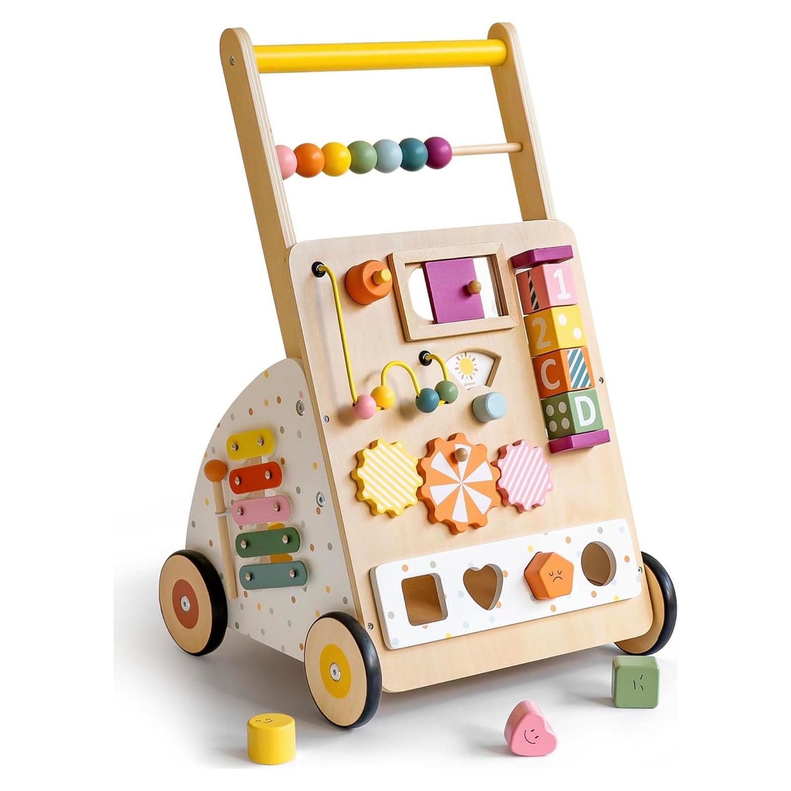 Andador de Madera HANGZHOUSAIPOGUOJIMAOYI 10 en 1 para Niños 18+ Meses