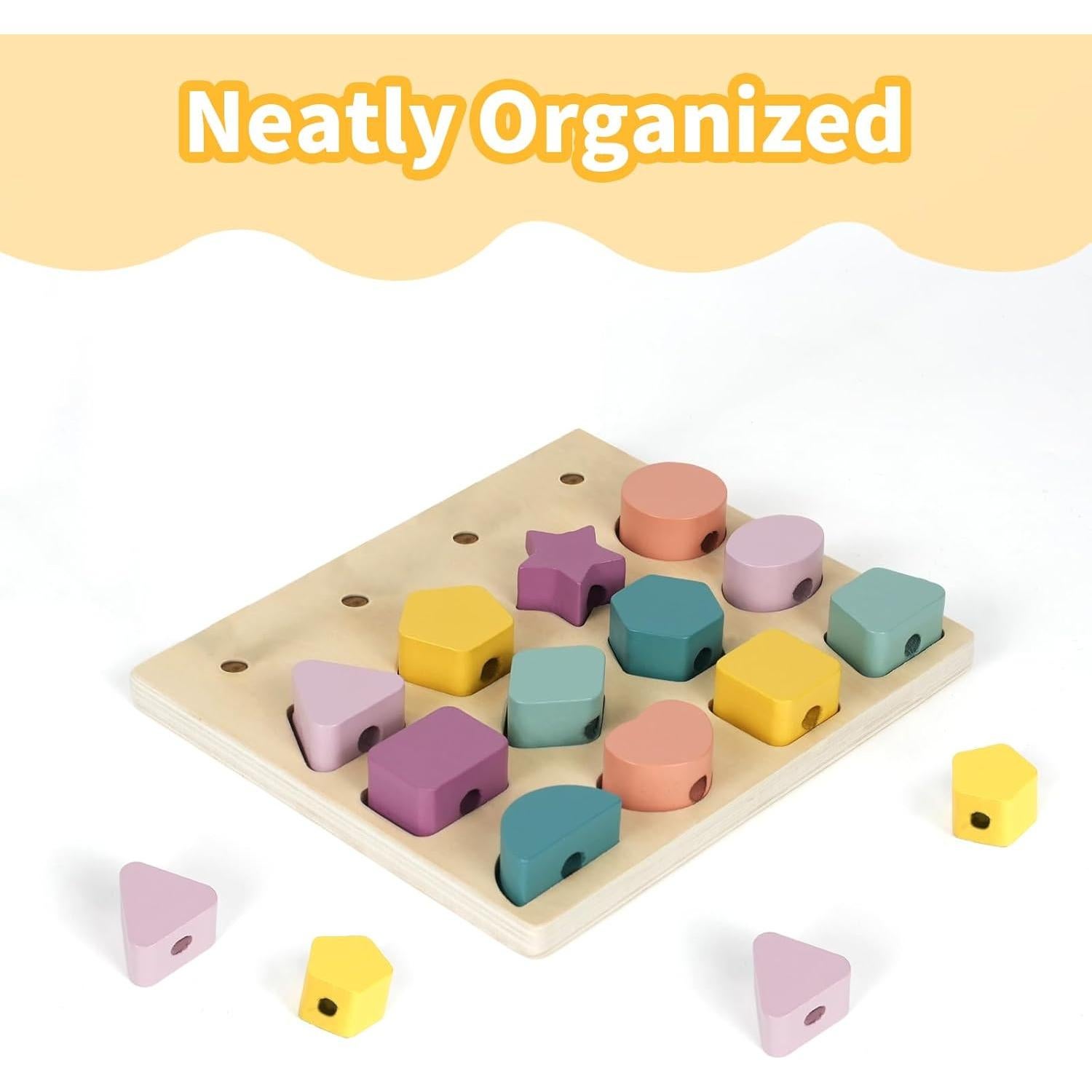 Juguetes Montessori Merabufa Clasificación Colores Madera 2 Años