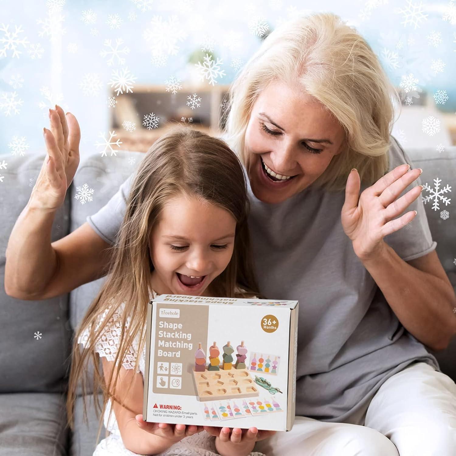 Juguetes Montessori Merabufa Clasificación Colores Madera 2 Años