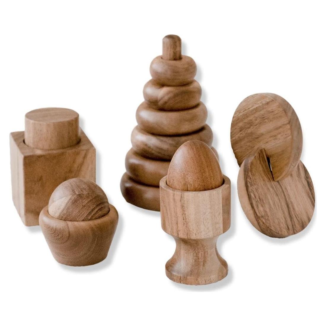 Set de Juguetes de Madera Montessori Kookaroo - 5 Piezas
