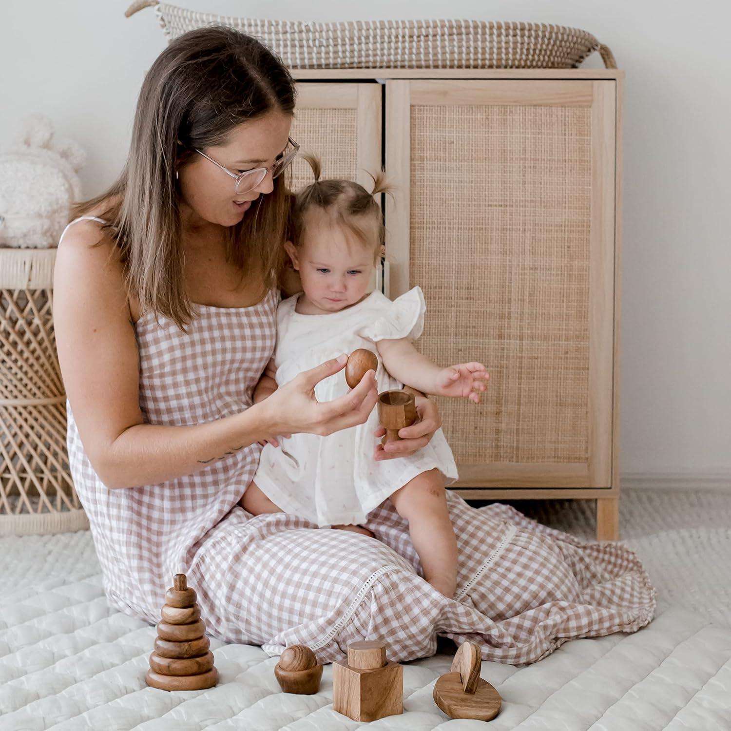 Set de Juguetes de Madera Montessori Kookaroo - 5 Piezas