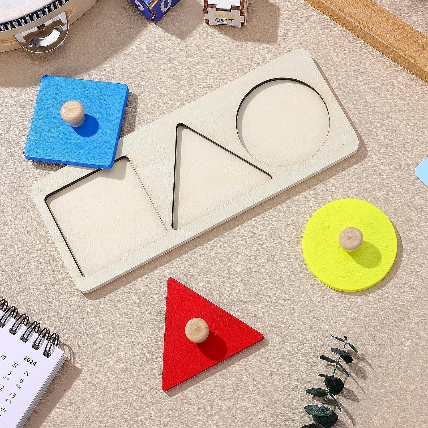 Rompecabezas de Madera Montessori Kisangel 30.5x13cm