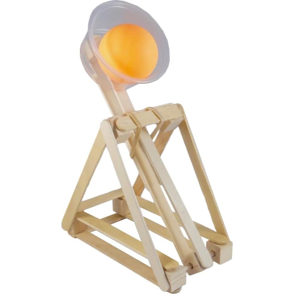 Bloques de Madera para Manualidades Invenciones STEM 200 Piezas 15mm