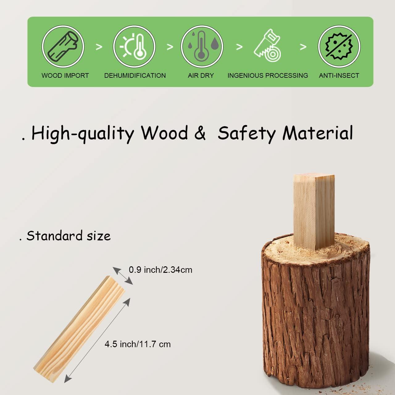 Conjunto de Bloques de Madera ICEKO KN 100pcs Juguete STEM