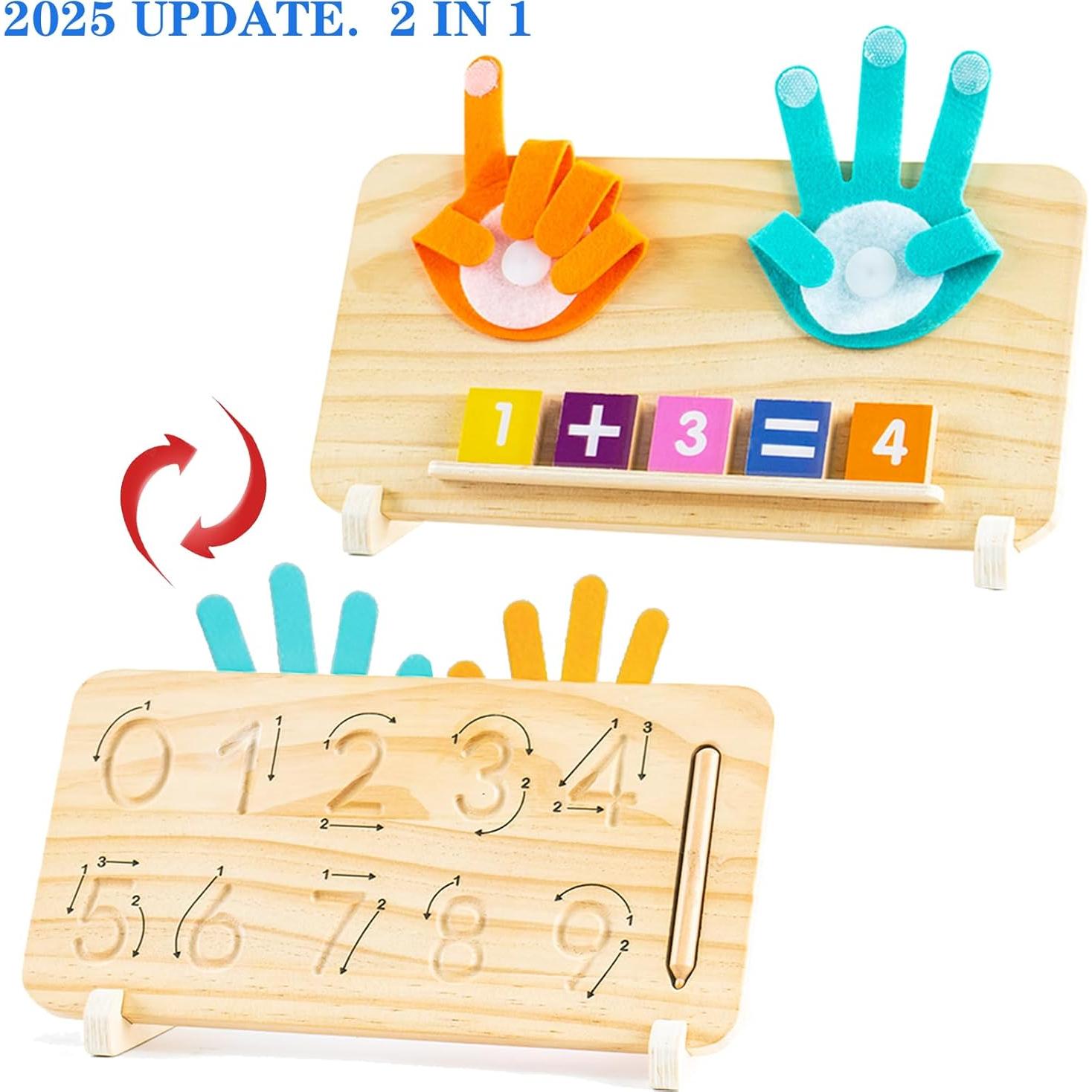 Juguetes Montessori HONGID para Niños 3-5 Años Matemáticas