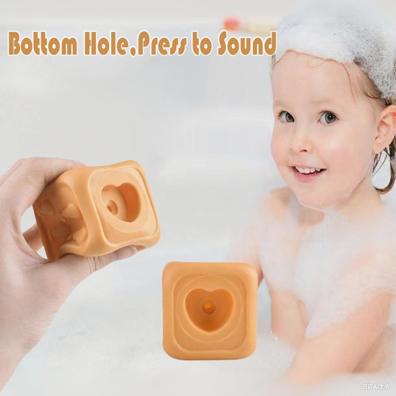 Bloques y Anillos Apilables Suaves TMYIDO 12 Piezas 6-18 Meses