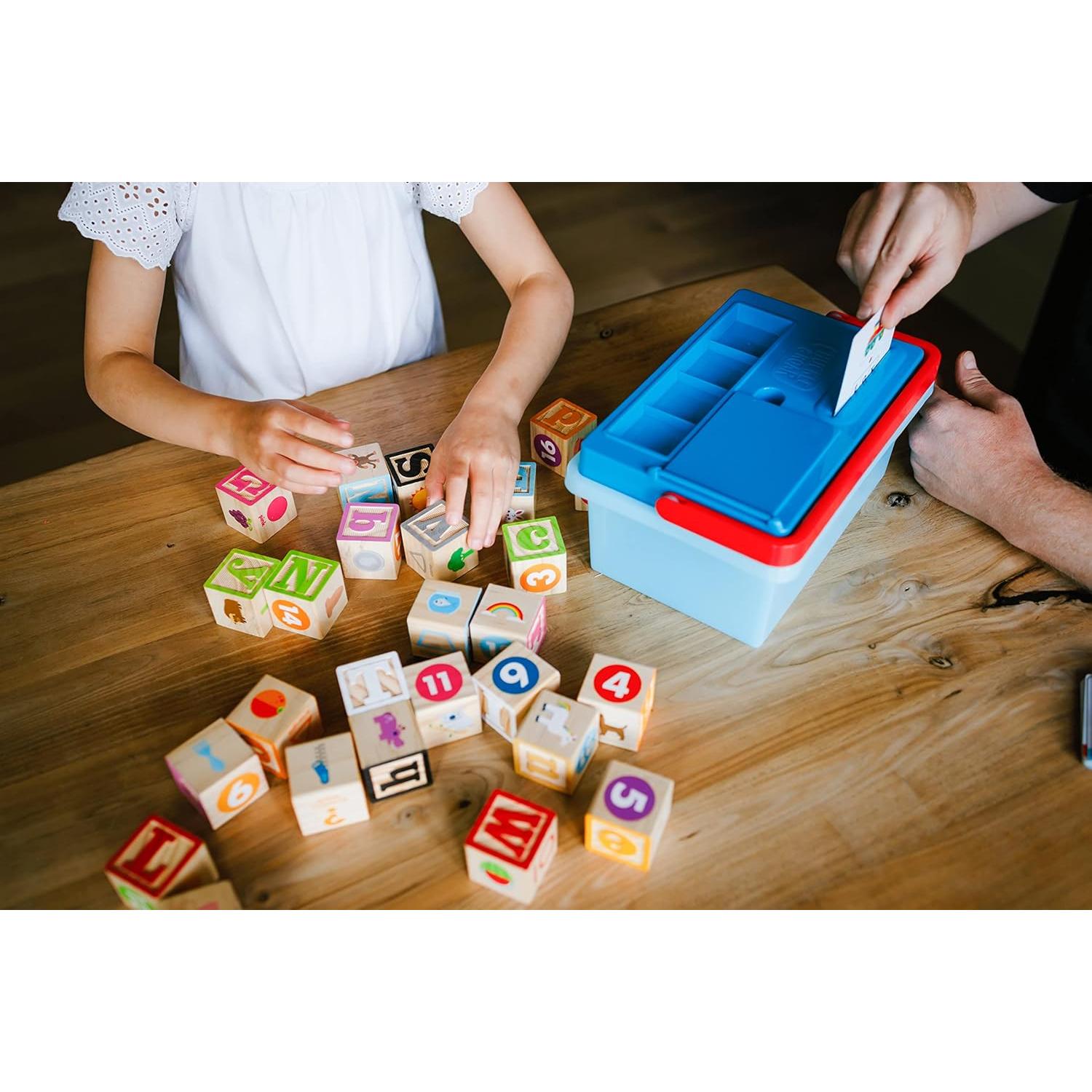 Bloques de Aprendizaje Chuckle & Roar - Alfabeto y Tarjetas - 3+ Años