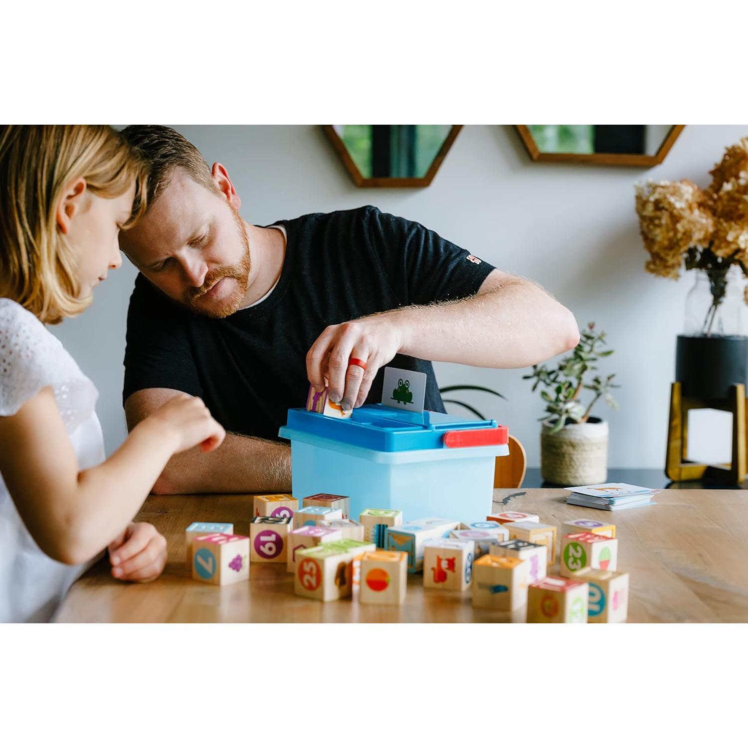 Bloques de Aprendizaje Chuckle & Roar - Alfabeto y Tarjetas - 3+ Años