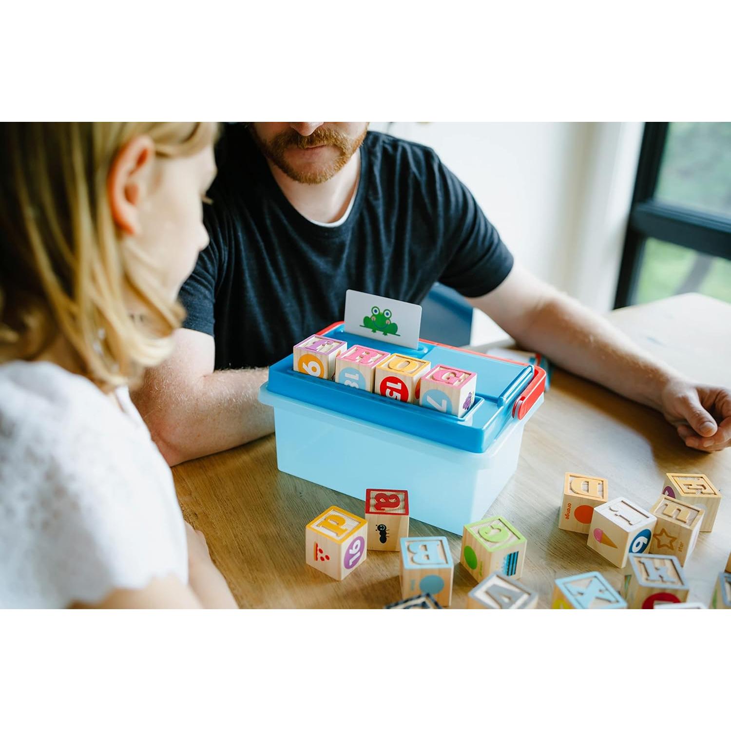 Bloques de Aprendizaje Chuckle & Roar - Alfabeto y Tarjetas - 3+ Años