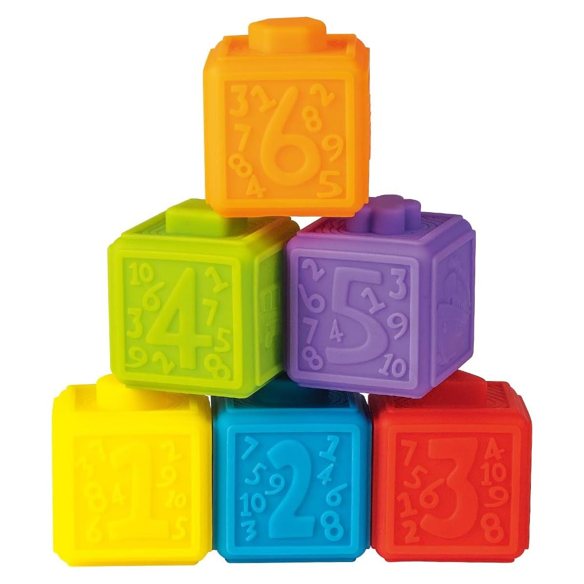 Juguete de Bloques Apilables Cosaway 6 Piezas 0-3 Años