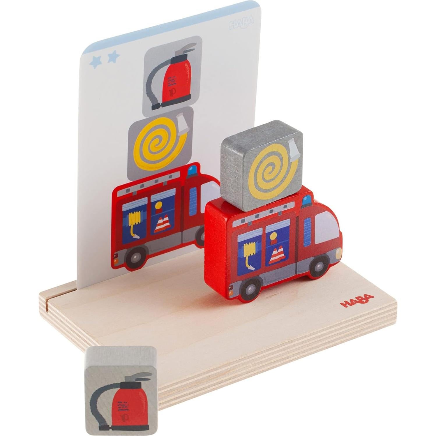 Juguete de Apilamiento HABA Brigada de Bomberos 0.54 kg