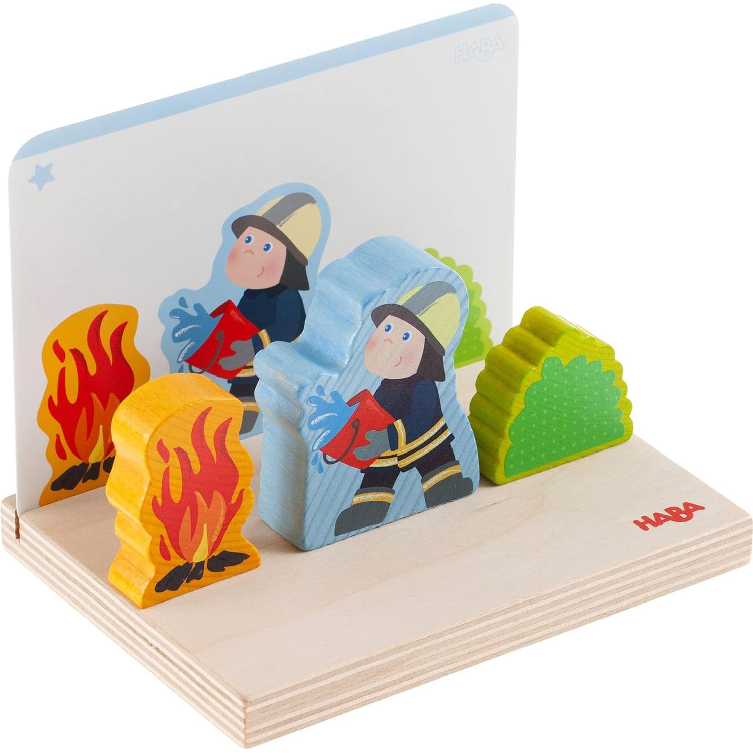 Juguete de Apilamiento HABA Brigada de Bomberos 0.54 kg